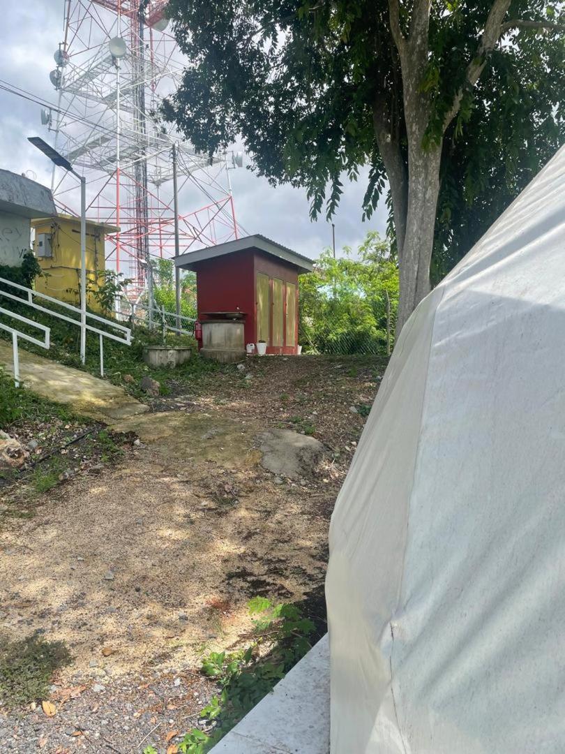Gunung Medan Glamping & Cafe Hotel Kangar Exterior foto