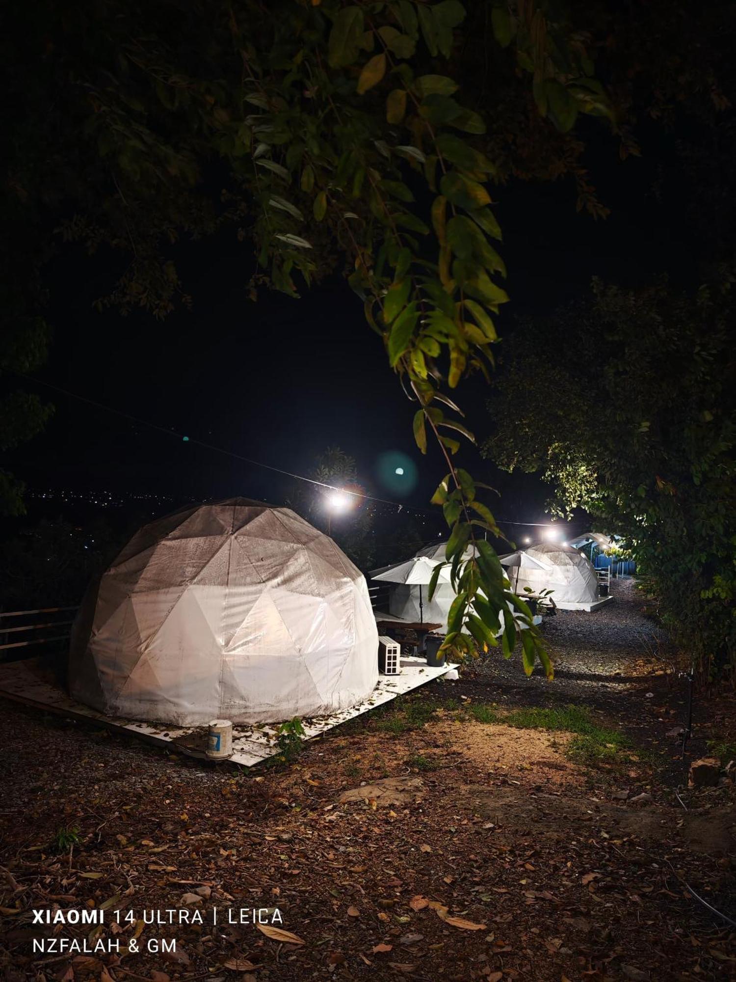 Gunung Medan Glamping & Cafe Hotel Kangar Exterior foto